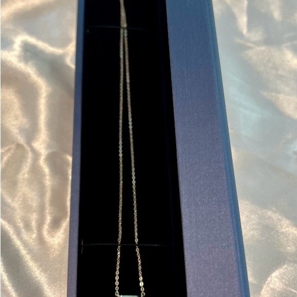 3CT Moissanite White Gold Pendant Necklace-Brand New with Box and Warranty Card - Picture 4 of 5